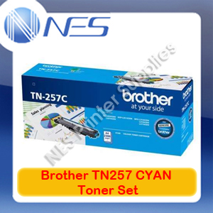 Brother TN-257C High Yield CYAN Toner->HL-L3230CDW/L3270CDW/MFC-L3745CDW/L3750CDW